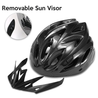Casque de vélo léger Casque de protection de sport avec visière
