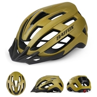 Casque de vélo léger réglable casque de cyclisme casque de vélo de route de montagne avec pare-soleil détachable à dégagement rapide unisexe