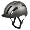 Casque de vélo respirant avec visière de style capuchon amovible