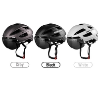 Casque de vélo réglable ultra-léger GUB avec lunettes magnétiques détachables