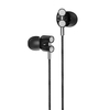 Casque filaire à double bobinage mobile X800 de 3, 5 mm avec microphone