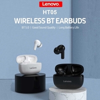 Casque Lenovo HT05 BT5.0 Écouteurs sans fil Écouteurs intra-auriculaires de sport avec contrôle tactile intelligent Longue durée d