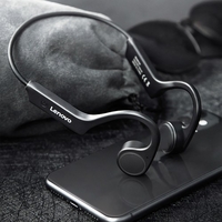 Casque Lenovo X4 Wireless BT Écouteurs à conduction osseuse Connexion BT5.0 Conception légère Prise en charge de la flexion à 360 °