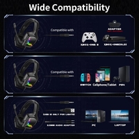 Casque ONIKUMA K20 Casque de jeu E-sport filaire RVB
