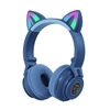 Casque pliable sans fil et filaire Cat Ear BT 5.0 Casque avec effet d