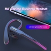 Casque sans fil Bluetooth V5.0 Casque mains libres pour affaires Crochet d
