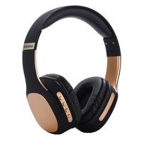 Casque sans fil BT5.0 monté sur la tête MH3 avec microphone Fonctionnement des boutons de son stéréo HiFi