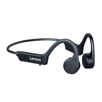 Casque sans fil BT5.0 pour écouteurs à conduction osseuse véritable Lenovo X4