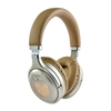 Casque sans fil Connexion BT Lumière LED Casque mains libres réglable pliable avec MIC Casque de basses profondes USB-C sans fil ou filaire compatible avec Andriod iOS et autres appareils BT pour tous les smartphones TM061