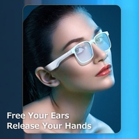 Casque sans fil intelligent BT5.0 lunettes de musique casque de sport de plein air appairage Stable haut-parleur intégré compatibilité étendue