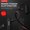 Casque sans fil Lenovo X3 BT 5.0 Titanium Écouteur IPX5 Casque de sport étanche à la transpiration Noir