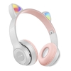 Casque sans fil Over Ear Casque avec micro Prend en charge la carte TF Carte mémoire Fonction radio FM Casque stéréo multifonctionnel et portable Prise 3, 5 mm pour les voyages,  le travail et le"idien
