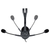 Casque stéréo Logitech H111 avec microphone rotatif 3, 5 mm
