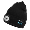 Casquette de musique sans fil BT LED Chapeau illuminé Hommes Femmes Chapeau tricoté à LED chaude avec 3 modes d