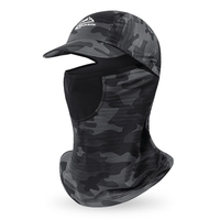 Casquette de soleil de pêche avec couverture de visage,  chapeau de sport de rabat de cou d