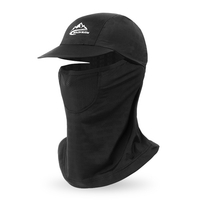 Casquette de soleil de pêche avec couverture de visage,  chapeau de sport de rabat de cou d