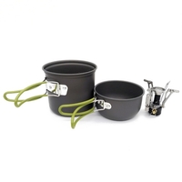 Casseroles en aluminium pour la randonnée en plein air
