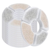 Cat Water Fountain Filters Filtres de remplacement 12pcs 3 Système de filtration