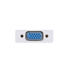Câble adaptateur adaptateur Type-C vers VGA femelle Câble adaptateur adaptateur USB-C vers VGA HDTV pour Samsung Galaxy S9 Macbook pour moniteur TV de projecteur