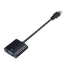 Câble adaptateur convertisseur USB3.0 vers VGA femelle 1080p pour PC portable projecteur