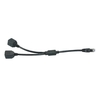 Câble adaptateur de répartiteur de réseau RJ45,  connecteur mâle à 2 connecteurs femelles Séparateurs Port de connexion LAN pour Super Catégorie 5 Ethernet,  Catégorie 6 Ethernet