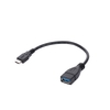 Câble adaptateur de type C mâle vers USB3.0 Câble adaptateur de transmission de données haute vitesse Adaptateur OTG 20 cm
