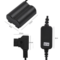 Câble adaptateur secteur V-Mount D-TAP vers CP-W235 Remplacement du chargeur de coupleur CC de batterie factice pour Fujifilm X-T4