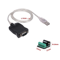 Câble adaptateur USB 2.0 à 485 Convertisseur de périphérique de port série USB à RS485