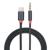 Câble audio mâle de type C à 3, 5 mm TRRS mâle 3, 12 pieds USB-C à 3, 5 mm casque adaptateur stéréo pour voiture/maison,  or 3, 12 pieds