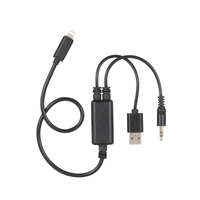Câble Audio USB câble adaptateur AUX de remplacement pour BMW et Mini iPod iPhone 6 7 8 X XS XR Interface