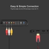 Câble audio vidéo HD RCA HD vers 3 convertisseur RCA mâle RCA câble 1.5M DV MP4