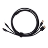 Câble BOSTO 2 en 1 pour moniteur de tablette graphique BOSTO 13HD / 16HD / 16HDK / 16HDT / BT-16HD / BT-16HDK / BT-16HDT