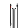 Câble de chargement USB et support de téléphone portable multifonction 3 en 1 (Lightning)
