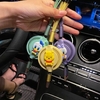 Câble de données de voiture chargeur un-à-un trois-en-un chargeur rapide de voiture multifonction