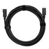 Câble de données VR USB3.2 Gen1 Type-C à Type-C Câble optique actif Bande passante 5Gbps Compatible avec Oculus Quest 1/2 5M