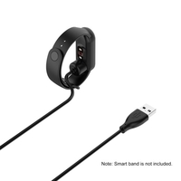 Câble de station de charge USB magnétique compatible avec Mi Band 5 Chargeur de type magnétique pour bracelet Xiaomi 5