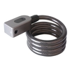 Câble de verrouillage de vélo antivol Combinaison antivol de vélo Connexion BT Téléphone APP Contrôle Câble antivol de vélo sans clé IP66 Étanche Batterie intégrée pour porte de moto de vélo