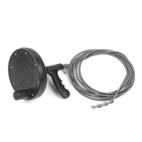 Câble en acier flexible de serpent de plombier de tarière avec bobine manivelle de douche évier de vidange de toilette obstruction de plomberie