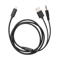 Câble multimédia adaptateur de plomb Audio remplacement pour BMW Mini iPod iPhone 5 6 7 8 X SE Interface