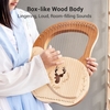 Cega 21 cordes en métal Lyre Harp Box Lyre Harp Topboard en épicéa Acajou Backboard Instrument à cordes avec clé de réglage Cordes Picks Note de musique autocollant