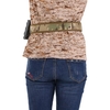 Ceinture de chasse de formation 2IN ceinture de taille robuste ceinture utilitaire de combat en plein air avec boucle à déclenchement rapide