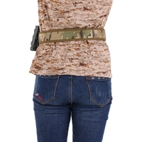 Ceinture de chasse de formation 2IN ceinture de taille robuste ceinture utilitaire de combat en plein air avec boucle à déclenchement rapide