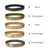 Ceinture de chasse de formation 2IN ceinture de taille robuste ceinture utilitaire de combat en plein air avec boucle à déclenchement rapide