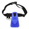Ceinture de soutien de canne à pêche Ceinture de taille de canne à pêche réglable Porte-attirail de pêche Ceinture de taille rembourrée