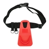 Ceinture de soutien de canne à pêche Ceinture de taille de canne à pêche réglable Porte-attirail de pêche Ceinture de taille rembourrée