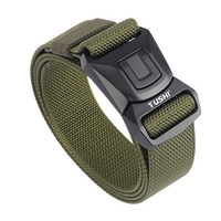 Ceinture pour hommes,  longueur réglable,  ceinture de sports de plein air respirante et résistante à l