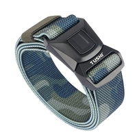 Ceinture pour hommes,  longueur réglable,  ceinture de sports de plein air respirante et résistante à l