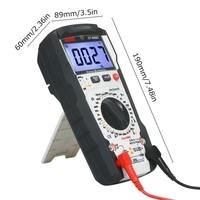 CEM DT-8908D 6000 Comptes TRMS Multimètre NCV Haute Précision Portable Gamme Manuelle Anti-brûlure Multimètre Numérique Universel Testeur Tension AC/DC Courant Capacité Résistance Fréquence Température Triode Diode Mesure