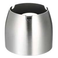 Cendrier Coupe-Vent Cendrier De Table En Acier Inoxydable Cigare Cendrier Avec Support De Colonne Cendrier pour Patio Hôtel Bureau À Domicile