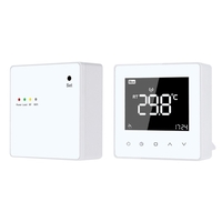 Centre et récepteur de contrôleur de température numérique du thermostat intelligent 3A avec écran tactile LCD
